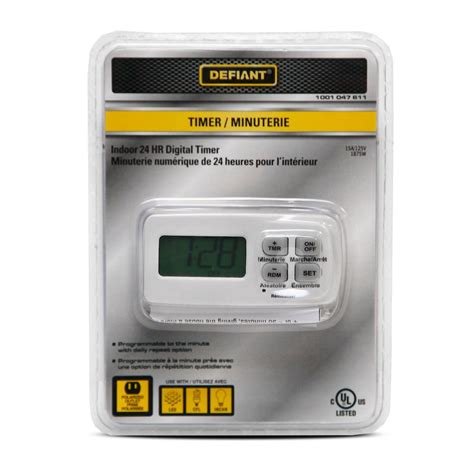Press the arrow buttons until the display shows desired program; press "<strong>Set</strong>" or "Select. . Defiant timer setup